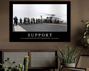 STK107200M-Support: Inspirational Quote and Motivational Poster by Stocktrek Images