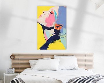 Women's portrait | Dream Haze by Eye catching paintings