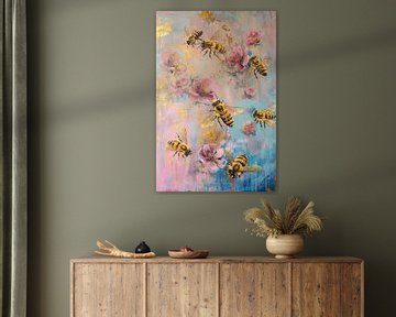Bee painting by Wonderful Art
