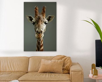Giraffenporträt