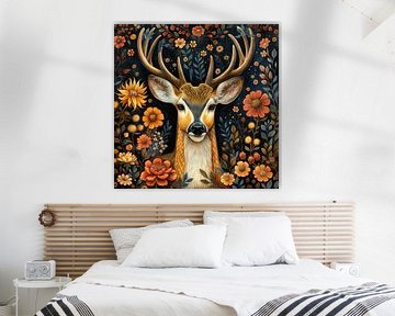 Decoratief hert van ARTemberaubend