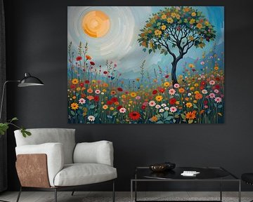 Arbre dans la prairie