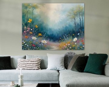 Fleurs dans la prairie