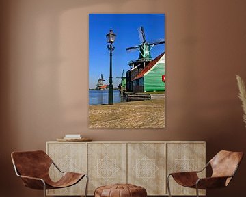 mills of Zaanse Schans by gaps photography