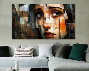 Vrouw in rouw