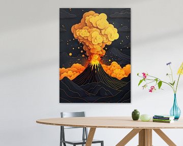 Volcano exploded by haroulita