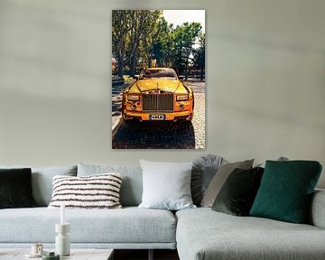 Gouden Rolls-Royce van Anouschka Hendriks