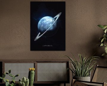 Uranus: de ijzige reus van Hazen Rocky