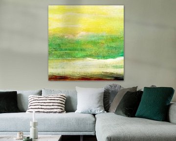 Brouillard Vert Jaune sur Claudia Gründler