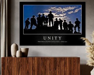 STK107218M-Unity: Inspirational Quote and Motivational Poster