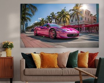 Miami Sparkle - Ferrari in Glamour by byRenzo