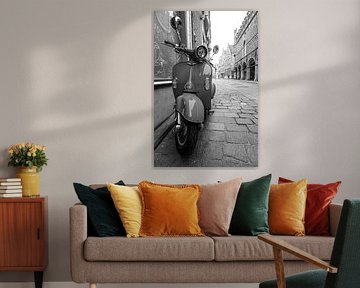 Vespa auf der Straße