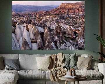 Zonsondergang in Cappadocië by Roy Poots
