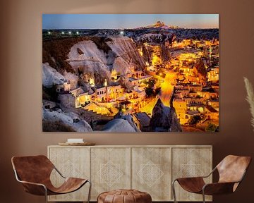 Zonsondergang in Cappadocië van Roy Poots
