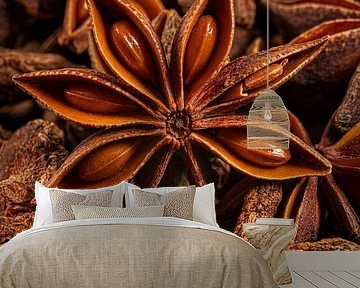 Imperfection is perfect: A star anise among others by Marjolijn van den Berg