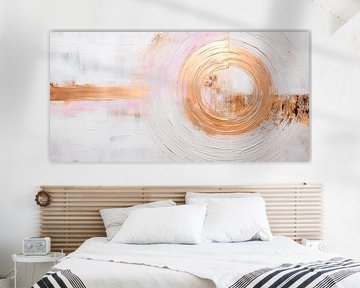 ABSTRAKTE KUNST Goldenes Flüstern