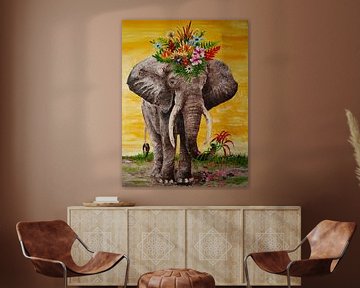 Elefantendame Flora