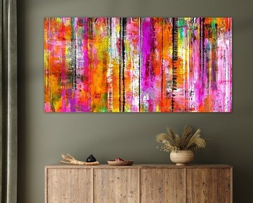 A symphony of bold strokes van byRenzo