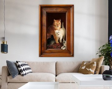 Henrietta's Cats van Marja van den Hurk