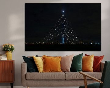De Gerbrandytoren - grootste Kerstboom