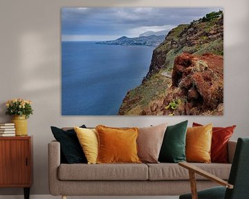 Blick auf die Küste von Madeira