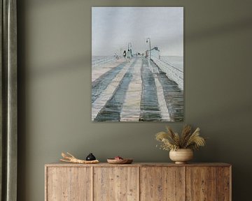 De pier van Rosemarie Wieske