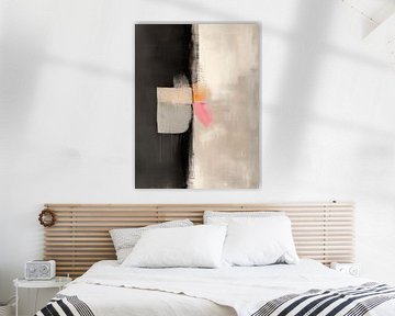 Wabi-sabi modern en abstract van Japandi Art Studio