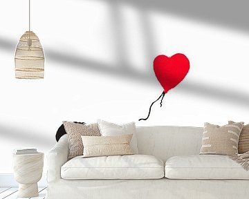 Banksy - Meisje met ballon van Patrick Ouwerkerk
