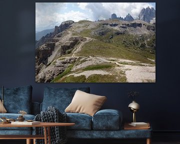 Dolomieten, Tre Cime, Misurina, Italie van Kees van Dun