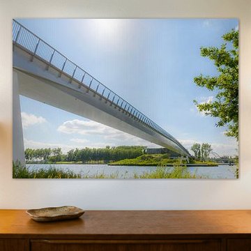 Fietsbrug naar de Plofsluis