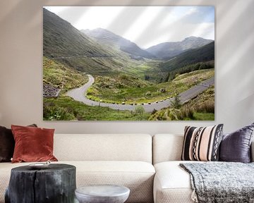 Schotland landschap Loch Lomond van Kees van Dun