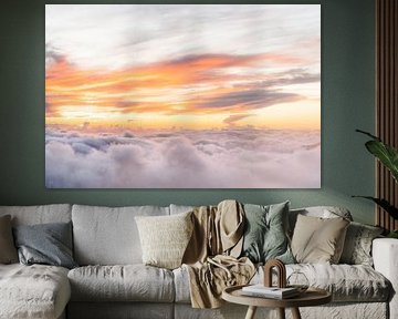 Boven de wolken