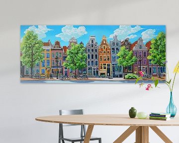 Painting Amsterdam by Abstract Painting