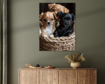 Chihuahua Welpen posieren