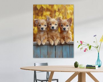 Chihuahua Welpen posieren