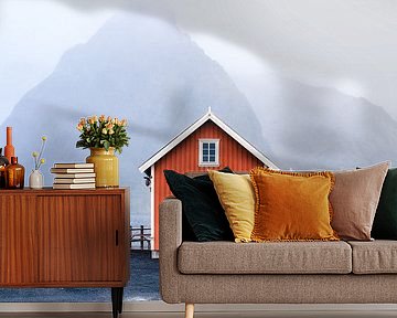 Fishing hut in the Lofoten Islands, Norway by Achim Thomae Photography