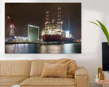 Seaway Ventus installatieschip. van Jaap van den Berg
