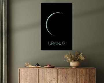 STK205514S-Poster van Uranus. van Stocktrek Images