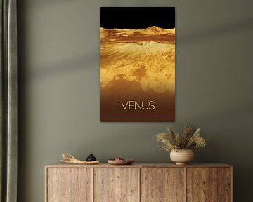 STK205516S-Solar system poster van Venus. van Stocktrek Images