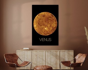 STK205515S-Solar system poster van Venus. van Stocktrek Images
