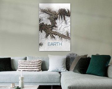 STK205471S-Poster van het zonnestelsel van de aarde. van Stocktrek Images