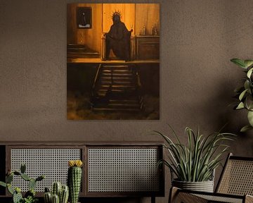 De zwarte koning van Bearded Artist Studios