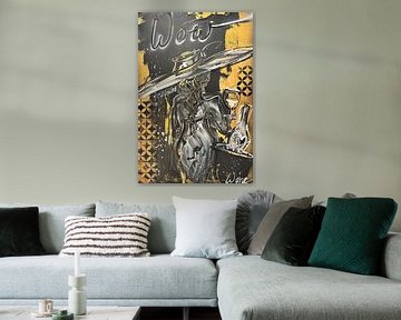 WOW by Geoffrey Wijn - WINE ART GALLERY