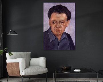 Frida, Diego Rivera, 1934 sur Atelier Liesjes