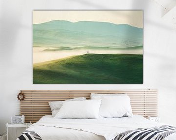 Italië Toscane Cipres in de Nevelvallei van Jean Claude Castor