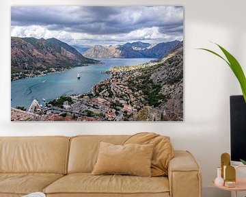 Baai van Kotor Montenegro van Heleen Pennings