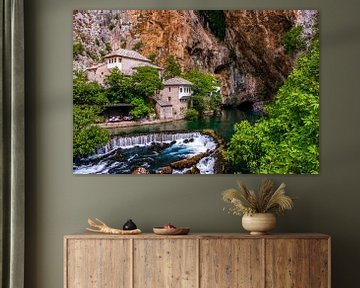 Vrelo Bune in Blagaj Bosnie en Herzegovina van Heleen Pennings