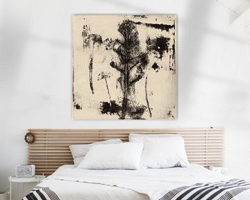 Vintage botanische prints. Zomerbloemen. van Dina Dankers