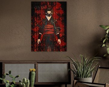 ghost of samurai art by cotto art