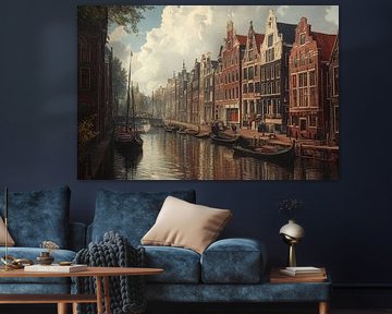 The charm of the canal city by Skyfall